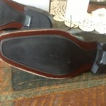 Cole Haan Black Lace Up Oxford With Nike Air Heel