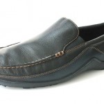 $168 Cole Haan Mens Air Tucker Venetian Leather Loafers Black Size 11 1/2 EUC