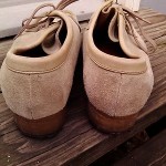 Clarks originals Wallabee tan suede men shoes size 10 M