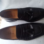 cole haan leather shoes sz 9 m ,black,loafers,tassel,nike air