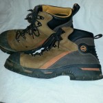 Timberland pro steel toe lace up leather boots men’s sz 13 W