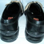 COLE HAAN NIKE AIR SHOES LEATHER MEN’S  BLACK TUMBLE WAX  STITCH OXFORDS SZ 10.5