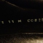 Size 11 Mens Cole Haan Nike Air Black Leather Loafers Slide On Shoes