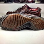 Clarks Brown Oxford leather Lace Up Shoe Mens Size**11 M