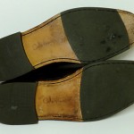 COLE HAAN Rust-Brown Leather Slip-On Loafers – US 10 M