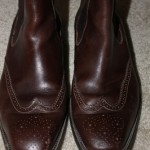 COLE HAAN FORMAL ANKLE BOOT SLIP ONS MENS SIZE 13 WINGTIPS