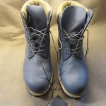 TIMBERLAND MENS SIZE 11-M INSULATED DRESS BOOT IN LIGHT BLUE/NEVER WORN