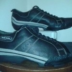 Men’s Diesel Black Leather Shoes-Size 9.5
