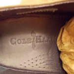 Cole Haan Mens Air Stanton Oxford Size 9 Brown Waterproof New $198msrp