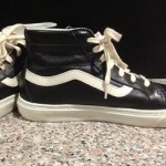 Vans By Díemme Montebelluna Sk8 Hi Black Leather 42 Mens