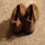 2 Pair Clarks Slip On Boots Mens 8 1/2 Great Condition