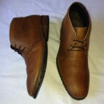 Cole Haan C09799 UG12 Size 9 M Nike Air Boot Tan Brown Leather Made In India Men