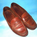 VINTAGE COLE HAAN GENUINE HANDSEWN BROWN LEATHER LOAFERS ,ALL LEATHER SIZE 10 M