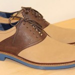 NIB Cole Haan Air Harrison Eva Saddle Leather Suede Shoes Oxfords Sz 12