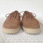 Cole Haan Mens Tan Suede Bergen Size 10.5 Casual Oxford Lunargrand Worn Once EUC
