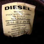 Men’s NWOB DIESEL Brown Leather NEW REMY Casual Shoes Sneakers Size 10.5