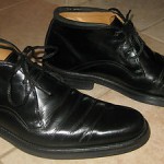 Mens Cole Haan WaterProof Black Leather Ankle Boots sz 9.5 M