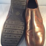 COLE HAAN Mens Brown Leather Slip On Size 9.5 M Medium