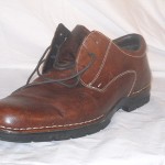 NWOB Cole Haan Mens 16W Brown Pebbled Leather Lace up Oxford Shoes