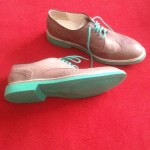 Cole Haan Nike Air Franklin Smoke Suede Wing Tip Oxford Size 9
