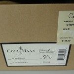 NIB Cole Haan Gunnison II Tan Tumbled Men’s Size 9.5