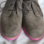 Cole Haan Lunargrand Chukka Grey Suede/Pink Sole C11186 Size 9M $248+ Retail