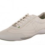 Hugo Boss by BOSS Green ‘Gilmour’ Men’s Sneakers in White (50234983-100)