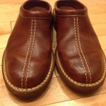 Cole Haan Mens  Slip On Clog Shoes Brown Size 9M Very Nice