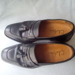 cole haan leather shoes sz 9 m ,black,loafers,tassel,nike air