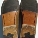 COLE HAAN GENUINE HANDSEWN Two Tone BROWN TAN LOAFERS MENS Size 10 D
