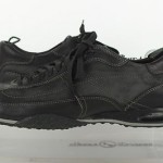Mens Cole Haan Stylish Black Leather Fashion Sneakers Shoes Sz. 8.5 M