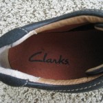 Clarks Men’s Black Leather Casual Shoes Mens Clark’s Size 9 1/2 M