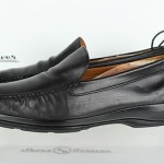 Mens Cole Haan Nike Air Stylish black leather Loafers/ MOC sz 9.5 M