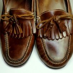COLE HAAN Brown Leather Tassel Slip-On Loafers – US 11 M