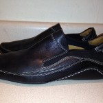 COLE HAAN NIKE AIR DRIVING LOAFERS G SERIES LEATHER MEN’S BLACK 10.5M