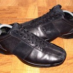 Cole Haan Nike Air Ventura Black Leather Nubuck Fashion Sneakers Shoes Mens 10.5