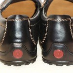 Men’s Cole Haan Black Leather w/Tan Top Stitching Comfort Slip-Ons Sz 8 1/2-9M