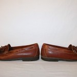 COLE HAAN Men’s Size 10.5 LOAFERS Slip-On TASSLE Shoes Brown Leather