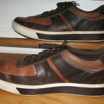 COLE HAAN G SERIES BROWN LEATHER SNEAKERS CASUAL SHOES SIZE 7.5 M