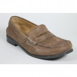 COLE HAAN Men’s Brown Leather Air Pinch Penny Slip On Loafers Sz 5