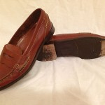 Mens Penny Loafers Cole Haan Drive Shoes Mocs Slip Ons Brown Size  11 M Leather