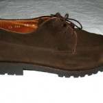 Cole Haan Brown Suede Oxfords Lace Up Shoes 10M Made in Italy