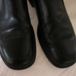 10.5 M Cole Haan NIKE AIR Black Leather MENS DRESS LOAFERS slip on shoes