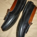 Cole Haan Mens Loafers Two Tone Leather Tassels Size 10 1/2M