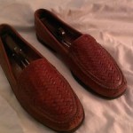 Cole Haan woven loafers