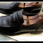 COLE HAAN BRAGANO MENS SHOES PENNY LOAFERS 9 1/2BLACK