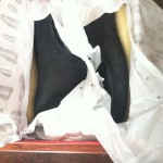 Supreme Clarks Wallabee Black Suede Nubuck sz 10 (11.5US) DS Croc PCL Paisley