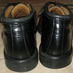 Mens Cole Haan WaterProof Black Leather Ankle Boots sz 9.5 M