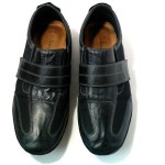 Mens Cole Haan Nike Air G Series Shoes Size 12 M Black Leather Slip Ons