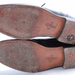 COLE HAAN C09149 NIKE AIR 9.5 M Pitney Wingtip Oxford black leather shoe TON
